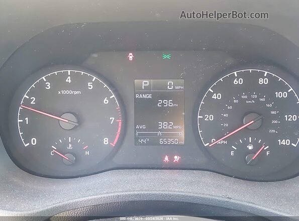3KPC24A64ME143175 2021 HYUNDAI ACCENT Silver Вид задніх сидінь