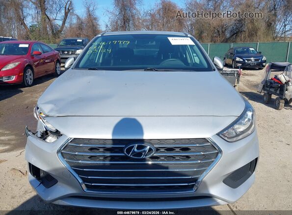 3KPC24A64ME143175 2021 HYUNDAI ACCENT Silver Вид щитка приладів