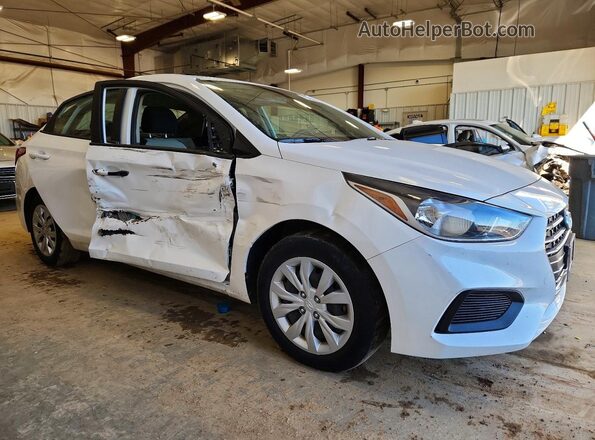 3KPC24A65ME134629 2021 HYUNDAI ACCENT White Передня права чверть