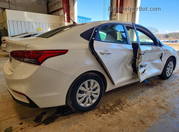 3KPC24A65ME134629 2021 HYUNDAI ACCENT White Задня права чверть