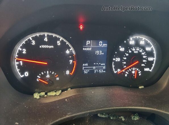 3KPC24A65ME134629 2021 HYUNDAI ACCENT White Вид щитка приладів