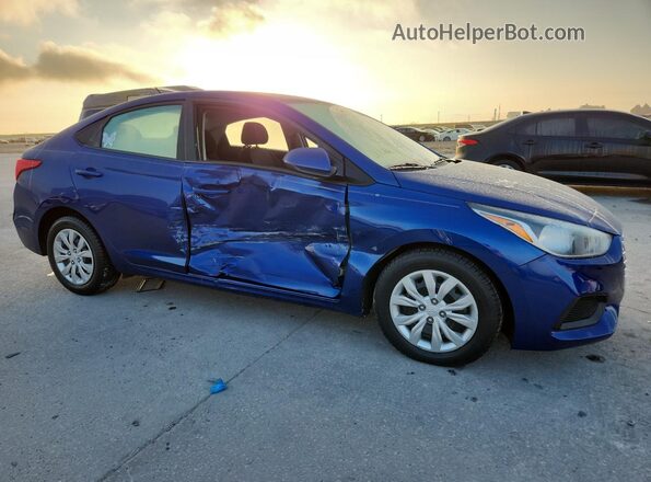3KPC24A65ME136753 2021 HYUNDAI ACCENT Blue წინა მარჯვენა