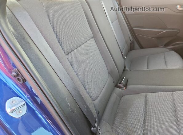 3KPC24A65ME136753 2021 HYUNDAI ACCENT Blue უკანა სავარძლების ხედი