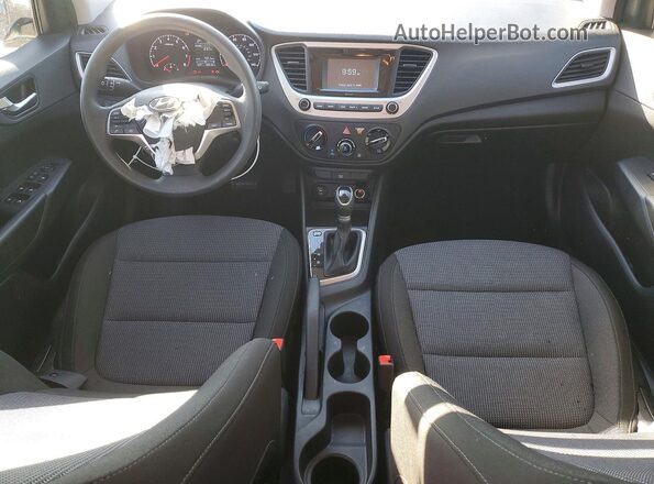 3KPC24A66ME136678 2021 HYUNDAI ACCENT Silver Вид панелі приладів