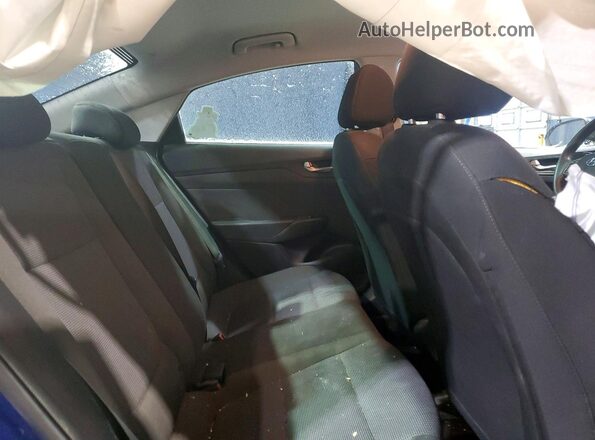 3KPC24A66ME144201 2021 HYUNDAI ACCENT Синий Вид задних сидений