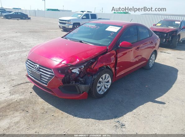 3KPC24A66ME144540 2021 HYUNDAI ACCENT Red 