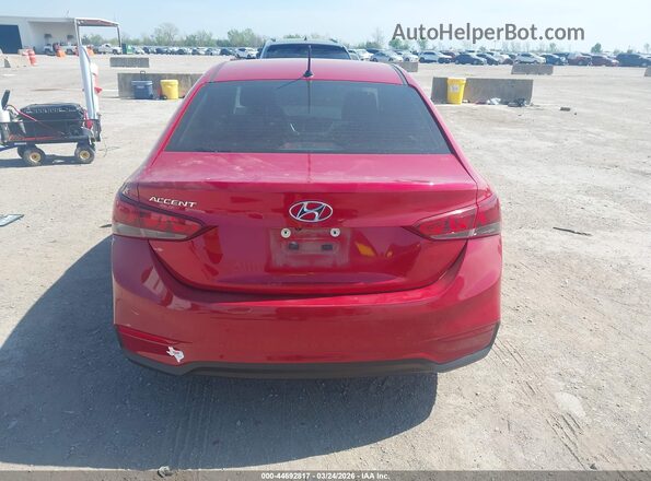 3KPC24A66ME144540 2021 HYUNDAI ACCENT Red 