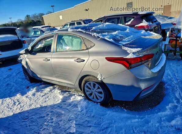 3KPC24A66ME146787 2021 HYUNDAI ACCENT Gray Հետևի ձախ