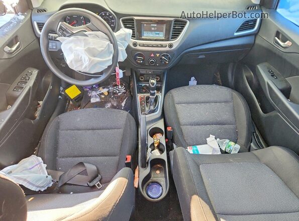 3KPC24A66ME146787 2021 HYUNDAI ACCENT Gray Առջևի վահանակի տեսք