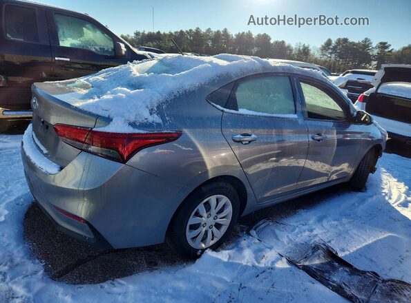 3KPC24A66ME146787 2021 HYUNDAI ACCENT Gray Հետևի աջ