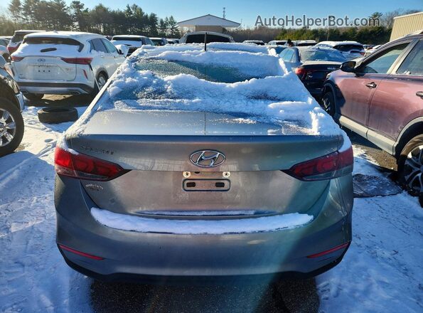 3KPC24A66ME146787 2021 HYUNDAI ACCENT Gray Հետևի տեսք