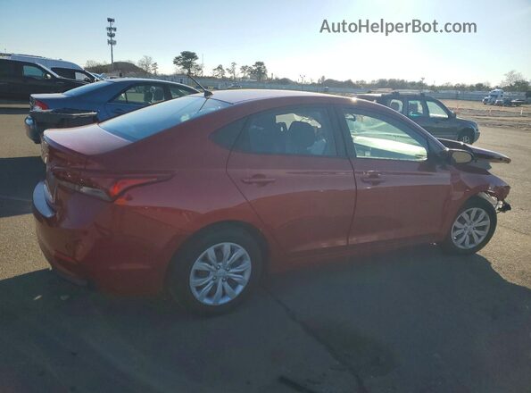 3KPC24A67ME130324 2021 HYUNDAI ACCENT Красный Задняя правая четверть