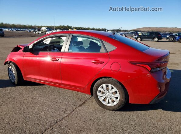 3KPC24A67ME130324 2021 HYUNDAI ACCENT Красный Задняя левая четверть