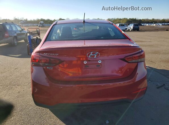 3KPC24A67ME130324 2021 HYUNDAI ACCENT Красный Вид сзади