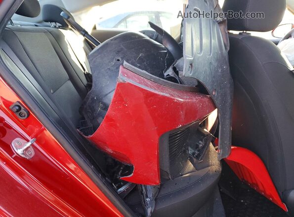 3KPC24A67ME130324 2021 HYUNDAI ACCENT Красный Вид задних сидений