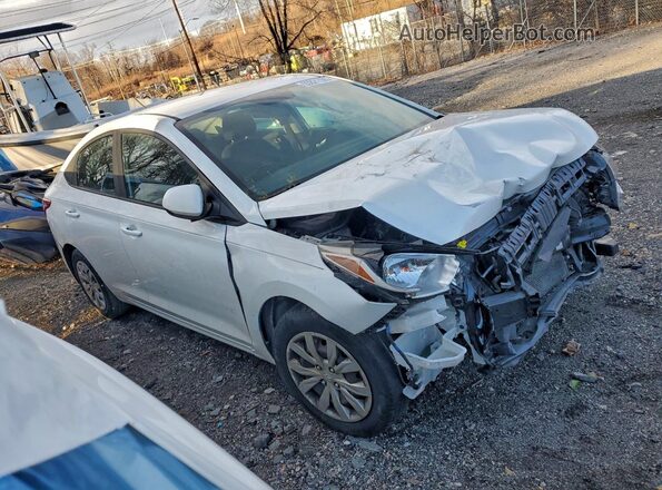 3KPC24A67ME136074 2021 HYUNDAI ACCENT White Przód prawy