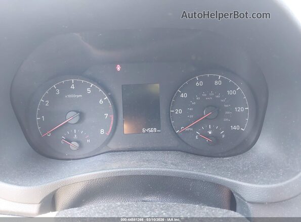 3KPC24A67ME137273 2021 HYUNDAI ACCENT Blue Widok tylnych siedzeń