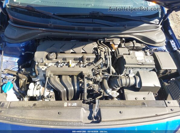 3KPC24A67ME137273 2021 HYUNDAI ACCENT Blue Widok z tyłu