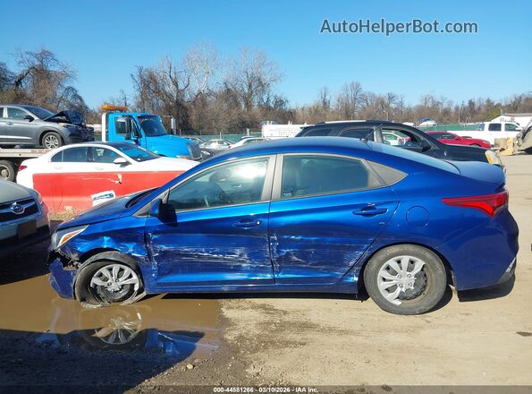 3KPC24A67ME137273 2021 HYUNDAI ACCENT Blue Widok wnętrza 360 stopni