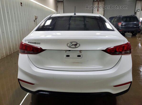 3KPC24A67ME138147 2021 HYUNDAI ACCENT Белый Вид сзади