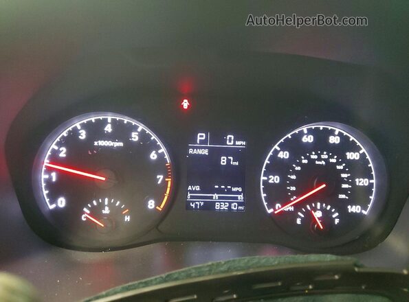 3KPC24A67ME138147 2021 HYUNDAI ACCENT Белый Вид щитка приборов
