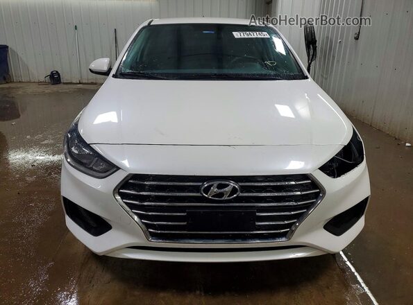 3KPC24A67ME138147 2021 HYUNDAI ACCENT Белый Вид спереди