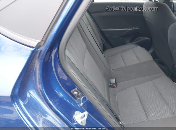 3KPC24A67ME148838 2021 HYUNDAI ACCENT Blue Vista de la etiqueta del VIN