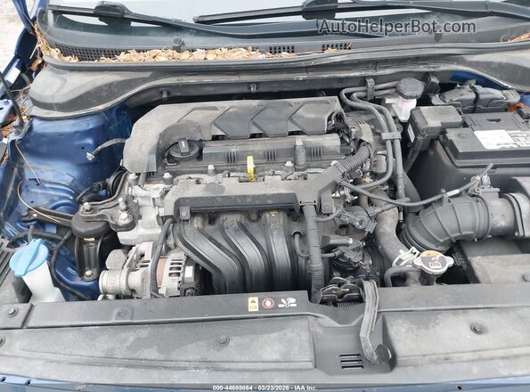 3KPC24A67ME148838 2021 HYUNDAI ACCENT Blue Vista trasera
