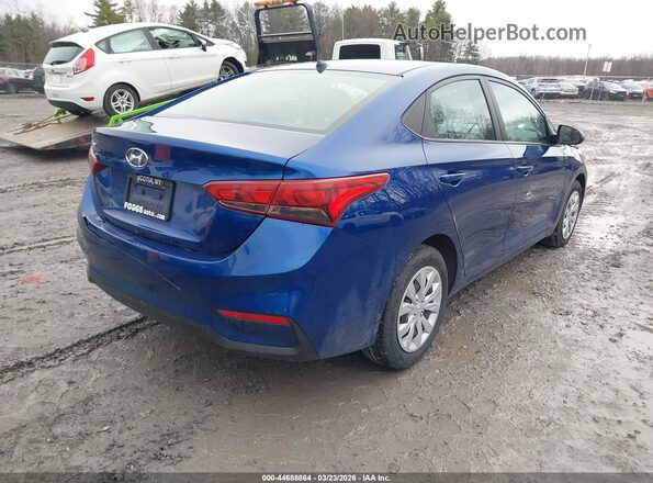 3KPC24A67ME148838 2021 HYUNDAI ACCENT Blue Trasero derecho
