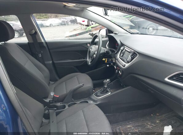 3KPC24A67ME148838 2021 HYUNDAI ACCENT Blue Vista interior delantera