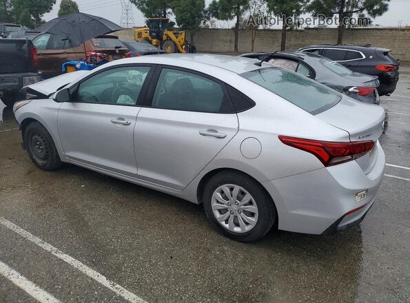 3KPC24A68ME131854 2021 HYUNDAI ACCENT Silver Tył lewy