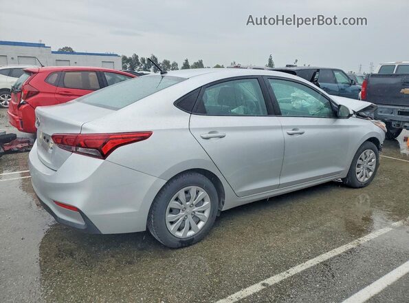 3KPC24A68ME131854 2021 HYUNDAI ACCENT Silver Tył prawy