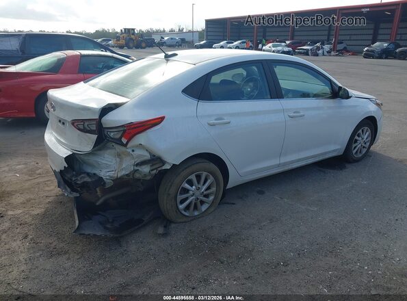3KPC24A68ME148539 2021 HYUNDAI ACCENT Белый Задняя правая четверть