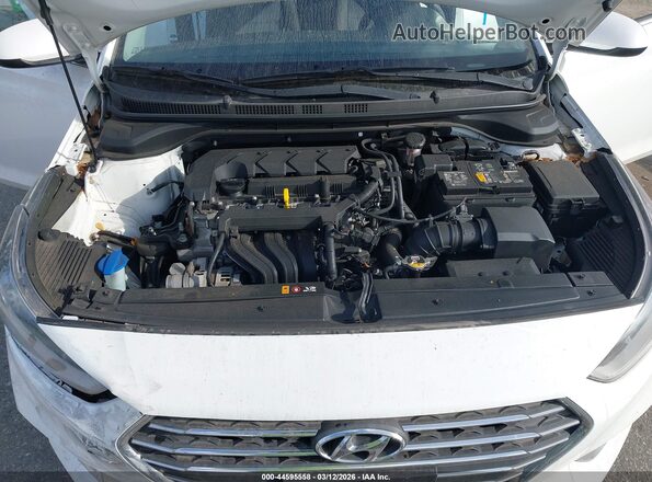 3KPC24A68ME148539 2021 HYUNDAI ACCENT Белый Вид сзади