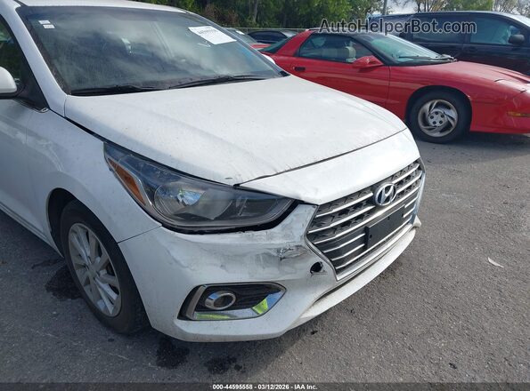 3KPC24A68ME148539 2021 HYUNDAI ACCENT Белый Вид щитка приборов