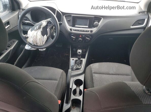 3KPC24A69LE112809 2020 HYUNDAI ACCENT Gray Dashboard view