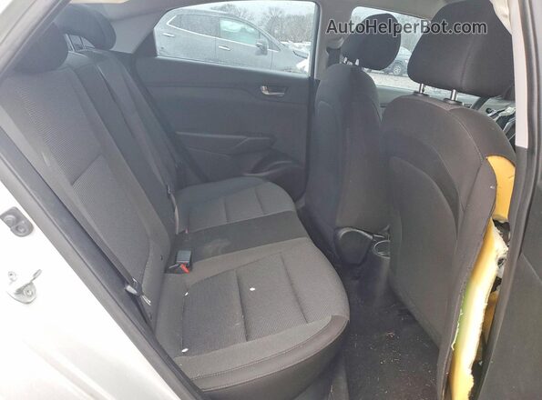 3KPC24A69LE112809 2020 HYUNDAI ACCENT Gray Rear seats view