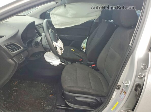 3KPC24A69LE112809 2020 HYUNDAI ACCENT Gray Front interior view