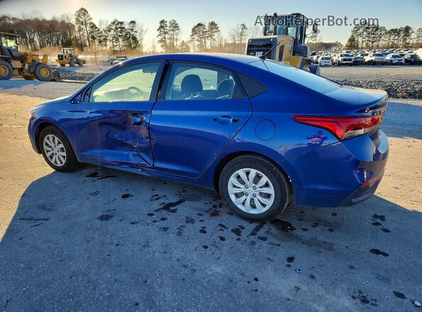 3KPC24A69ME147531 2021 HYUNDAI ACCENT Blue უკანა მარცხენა