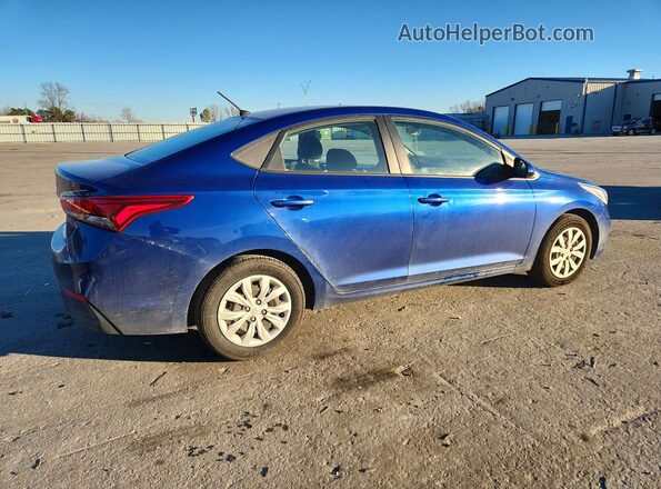 3KPC24A69ME147531 2021 HYUNDAI ACCENT Blue უკანა მარჯვენა