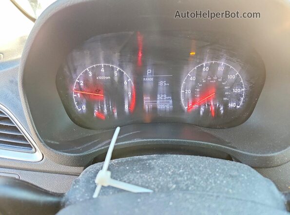 3KPC24A69ME147531 2021 HYUNDAI ACCENT Blue ხელსაწყოთა პანელის ხედი