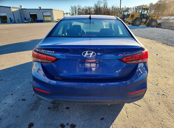 3KPC24A69ME147531 2021 HYUNDAI ACCENT Blue უკანა ხედი