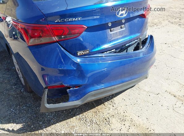 3KPC24A69ME149196 2021 HYUNDAI ACCENT Blue წინა ხედი