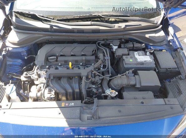 3KPC24A69ME149196 2021 HYUNDAI ACCENT Blue უკანა ხედი
