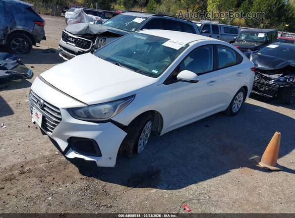 3KPC24A6XLE113967 2020 HYUNDAI ACCENT White Przód lewy