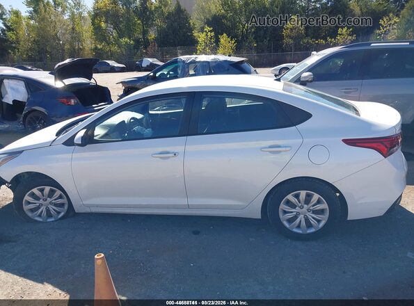 3KPC24A6XLE113967 2020 HYUNDAI ACCENT White Widok wnętrza 360 stopni
