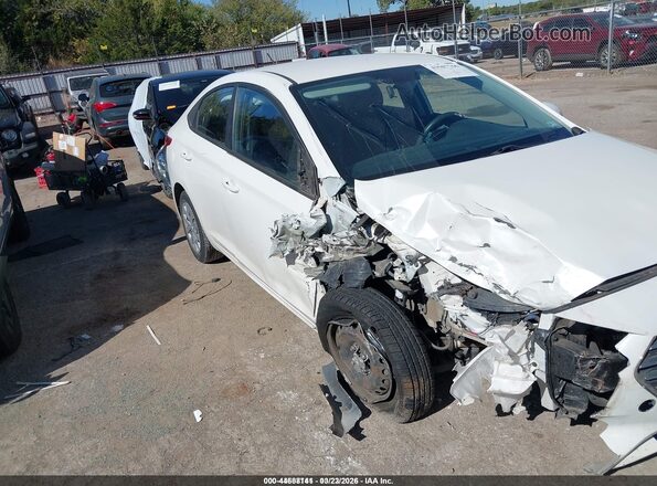 3KPC24A6XLE113967 2020 HYUNDAI ACCENT White Widok z przodu