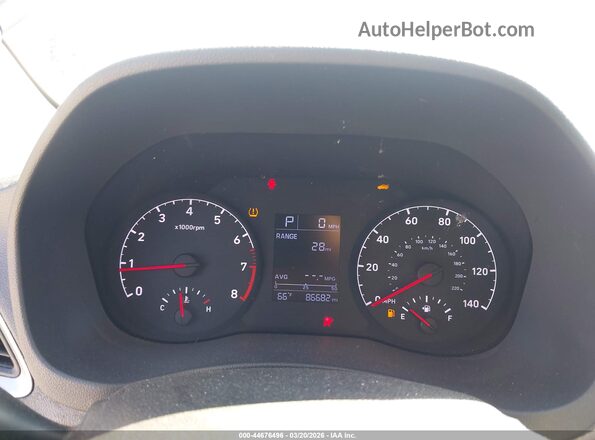 3KPC24A6XLE122331 2020 HYUNDAI ACCENT Черный Вид задних сидений