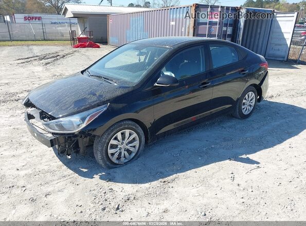 3KPC24A6XLE122331 2020 HYUNDAI ACCENT Черный Передняя левая четверть