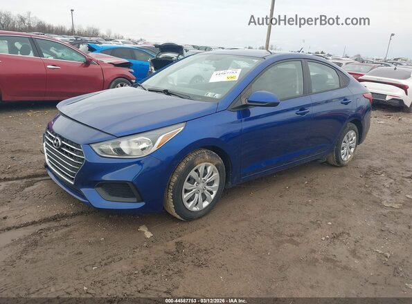 3KPC24A6XME129670 2021 HYUNDAI ACCENT Dark Blue Front left